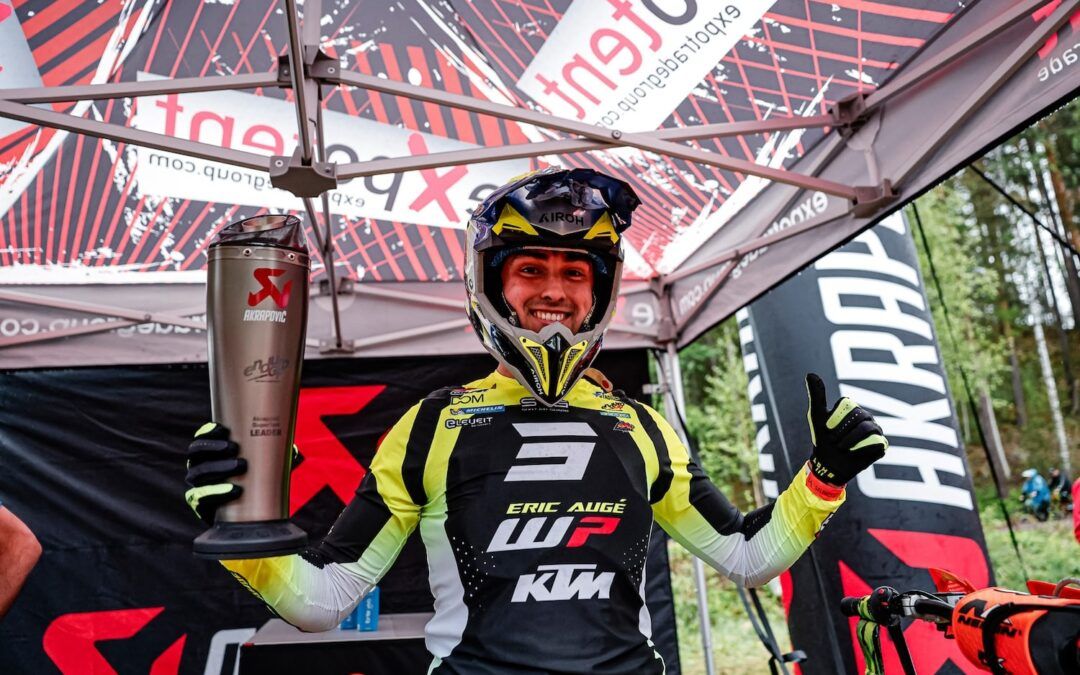 Victoria de Alex Puey, del WP Eric Augé, en el SuperTest del EnduroGP de Finlandia