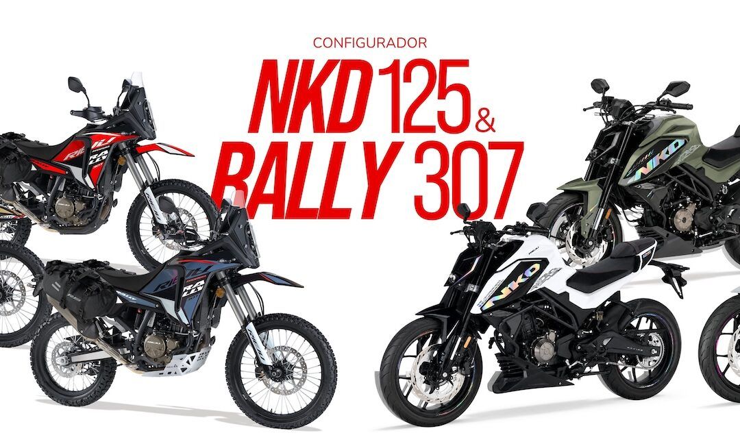 Diseña tu propia RIEJU Aventura Rally 307 y NKD