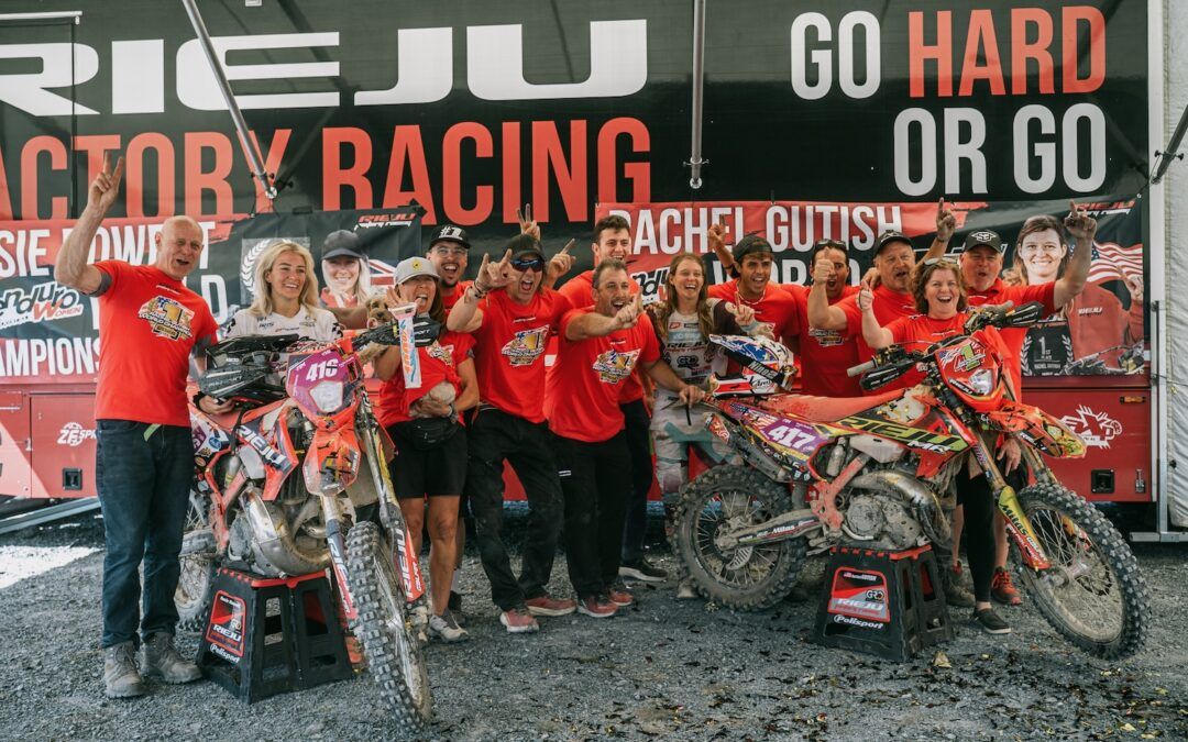 Rachel Gutish y Rosie Rowett, Campeona y Subcampeona del Mundo de EnduroGP Women’s 2026