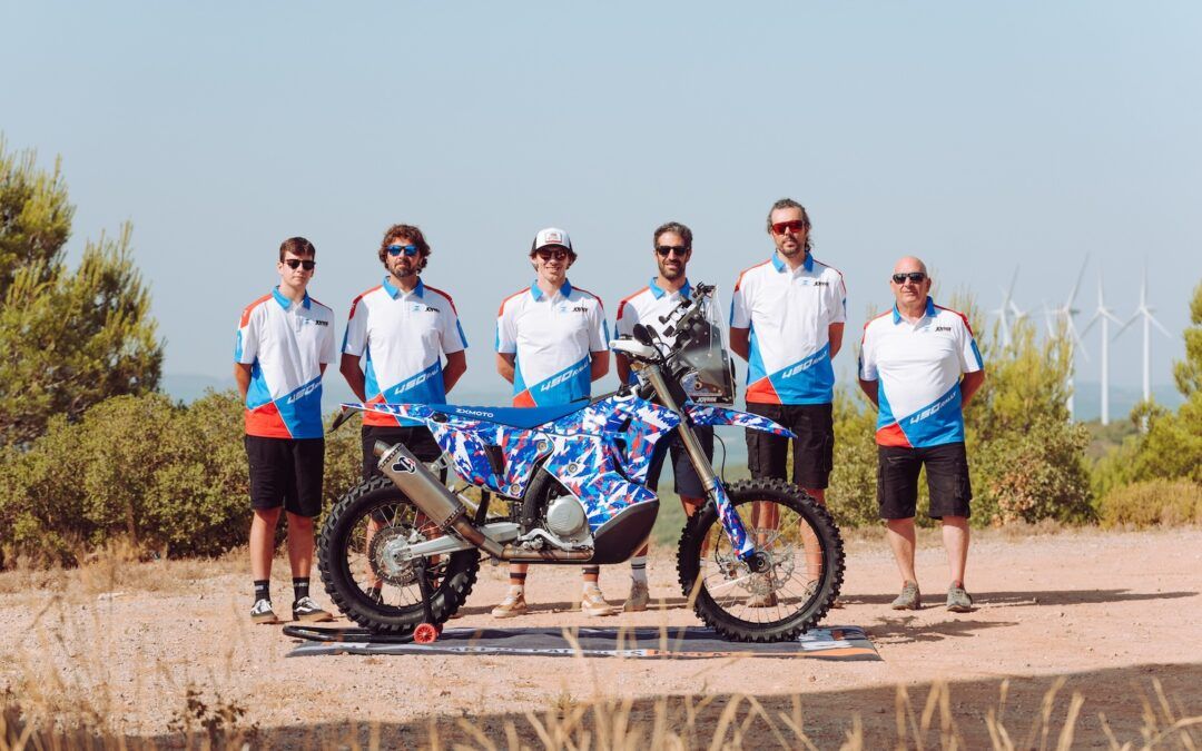 ZXMOTO pone rumbo al Rally Dakar con Tobias Ebster y Joyride Race Service