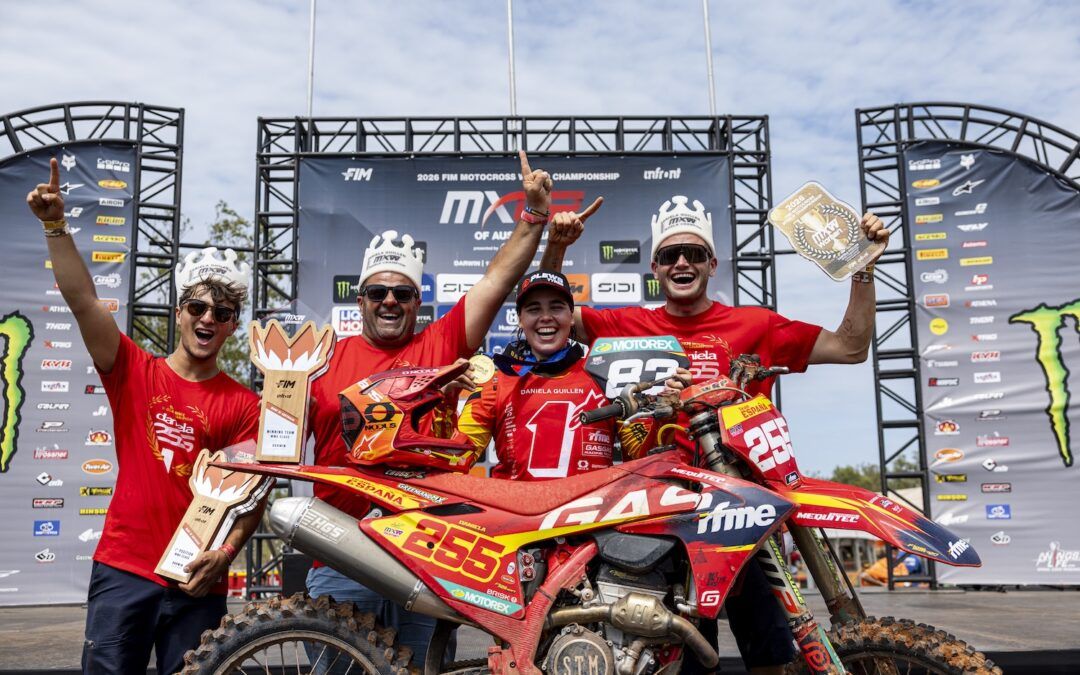 Daniela Guillén hace historia y se convierte en la primera española Campeona del Mundo de Motocross Femenino