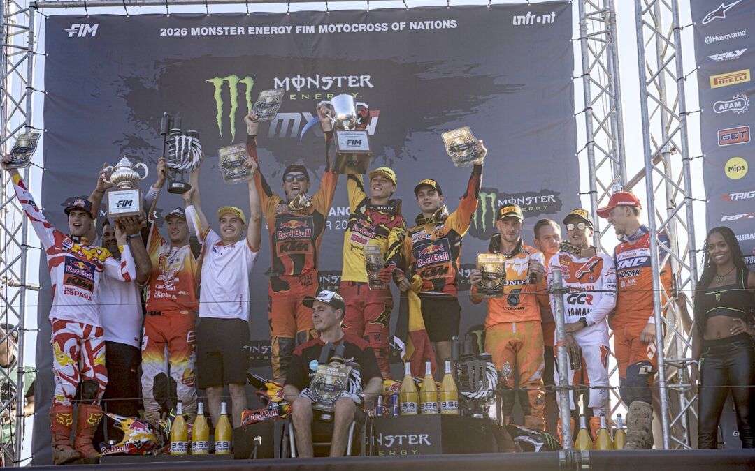 Histórica victoria de Bélgica en el Motocross de las Naciones en Francia